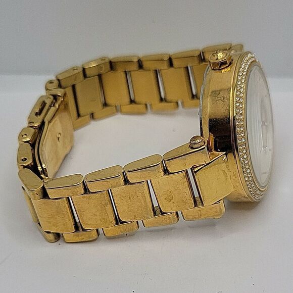 Michael Kors Parker MK6351 Women Stainless Steel Analog Dial Quartz Watch AM532 - Picture 10 of 11